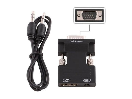 HDMI FEMALE TO VGA MALE CONVERTR