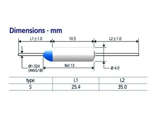 DF152S - Thermal Cut - off - 