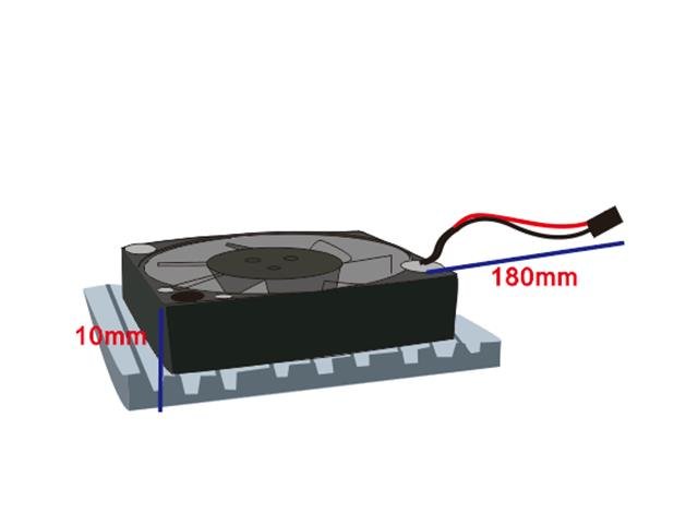 DFR LATTE PANDA ALU HEATSINK+FAN - Fans - 