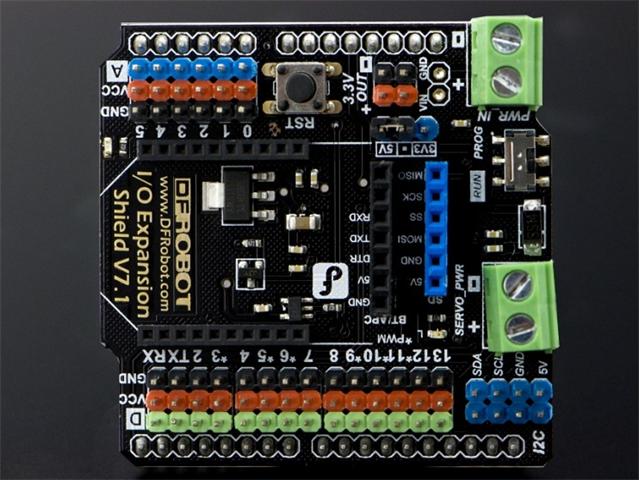DFR V7.1 I/O EXPANSION SHIELD - Breakout boards / Shields / Modules - 6959420900077