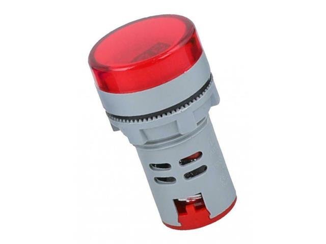 DPM 22MM RD AC DIG PANEL MET RED - Panel Meters -
