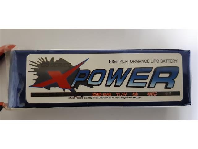 DRN XP LIPO 3S 2200MAH 11.1V 45C - Drone - 