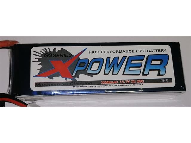 DRN XP LIPO 3S 2200MAH 11.1V 60C - Drone - 