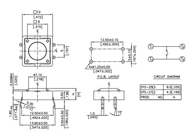 DTS25N - Switches - 