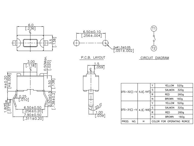 DTS31N - Switches - 