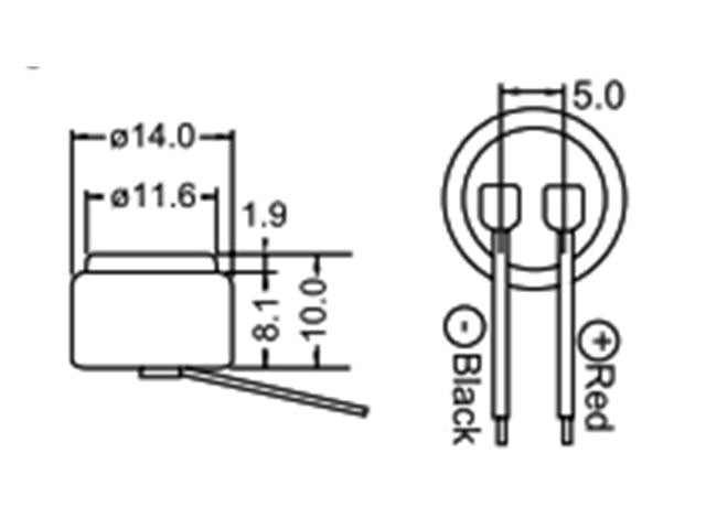 EAF - 14R06A - Sound, Buzzer & Microphone Components - 