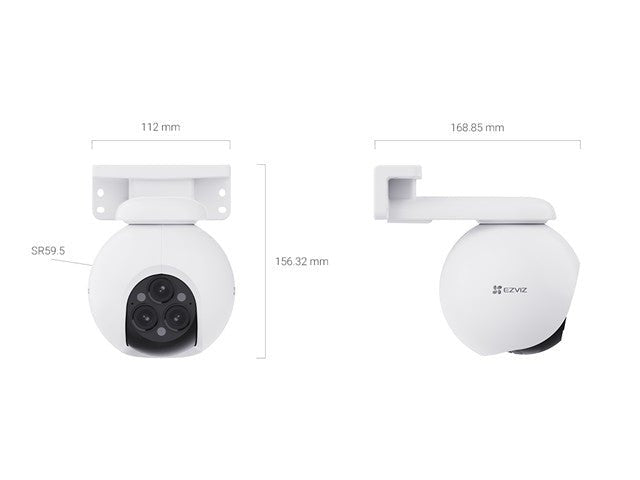 EZVIZ CS - H80F - R100 - 8G444WKFL - Home Automation - 6941545636634