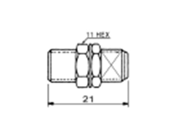 F - TYPE ADP F - F - R F Coaxial Connectors - 