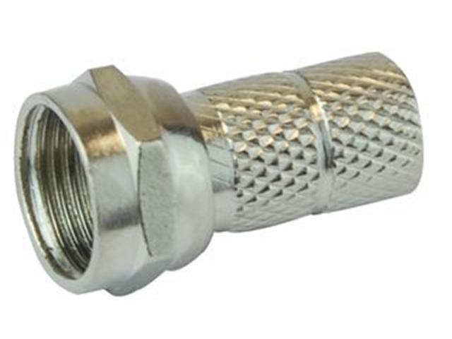 F-TYPE RG59U /ZN - R F Coaxial Connectors -
