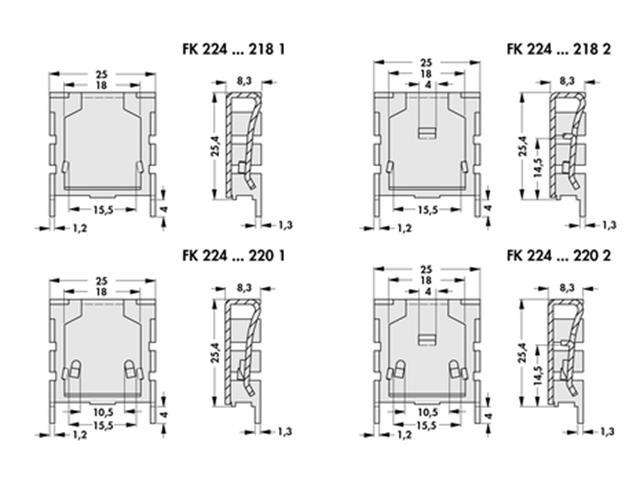 FK224SA220 - Heatsinks -