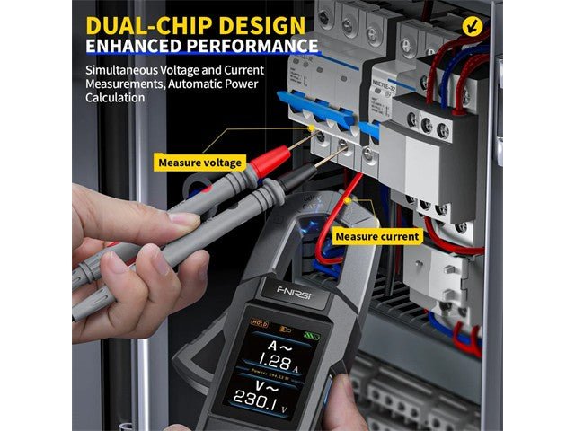FNIRSI DMC - 100 RMS AC/DC CLAMP - Clamp Multimeters & Accessories - 
