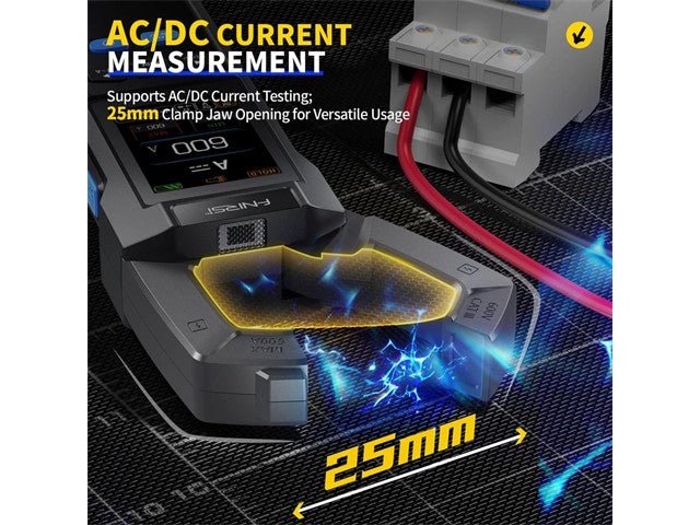 FNIRSI DMC - 100 RMS AC/DC CLAMP - Clamp Multimeters & Accessories - 