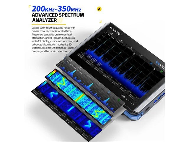 FNIRSI DPOS350P 350MHZ 4IN1 SCOP - Oscilloscopes - 