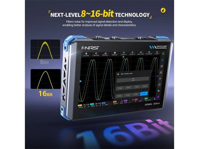 FNIRSI DPOS350P 350MHZ 4IN1 SCOP - Oscilloscopes - 