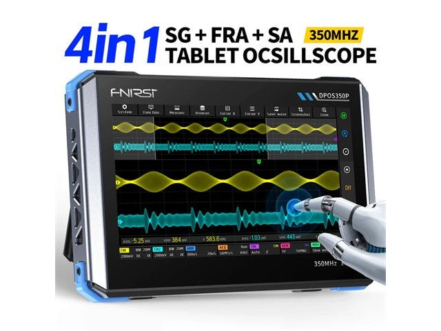 FNIRSI DPOS350P 350MHZ 4IN1 SCOP - Oscilloscopes - 