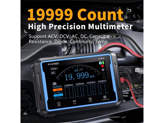 FNIRSI DSO2C53P 2CH 50MHZ TOUCH - Oscilloscopes - 