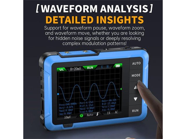 FNIRSI DSO510 10MHZ 2IN1 SCOPE - Oscilloscopes - 