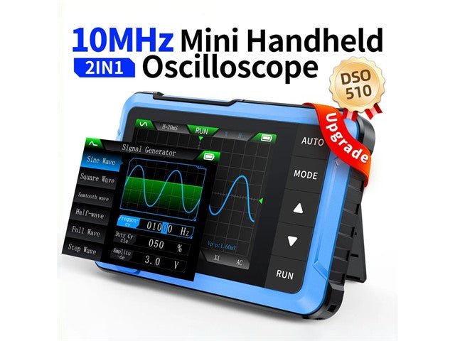 FNIRSI DSO510 10MHZ 2IN1 SCOPE - Oscilloscopes - 