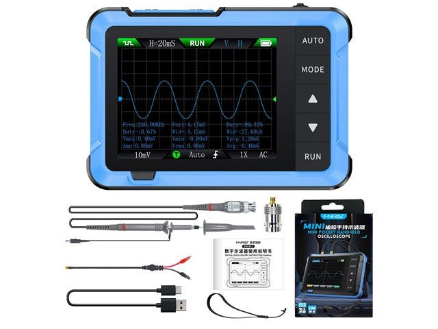 FNIRSI DSO510 10MHZ 2IN1 SCOPE - Oscilloscopes - 