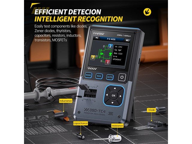 FNIRSI DSOTC4 ONE CH 10MHZ 3IN1 - Oscilloscopes - 