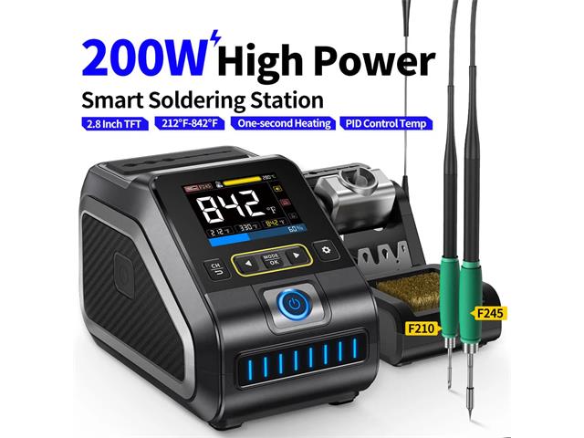 FNIRSI DWS200 - 245 SOLDER STATION - Solder Irons & Tips - 