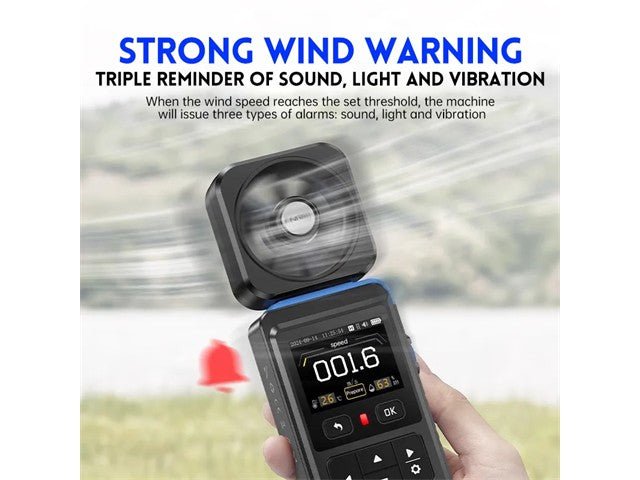 FNIRSI FAM - 02 DIG ANEMOMETER - Environmental Test Equipment - 