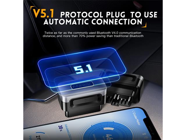 FNIRSI FD10 OBDII BT CAR SCANNER - Vehicle Diagnostic Scanners - 