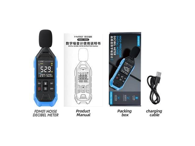 FNIRSI FDM - 01 SOUND LEVEL METER - Environmental Test Equipment - 