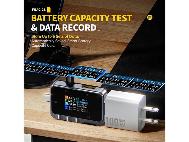 FNIRSI FNAC - 28 USB DIG VOLT/AMP - Multimeters & Voltmeters - 