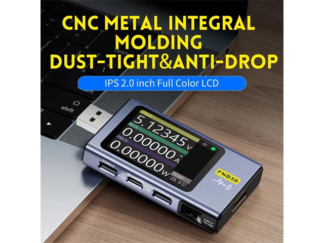 FNIRSI FNB58PBT USB CHARGE TESTR - Environmental Test Equipment - 
