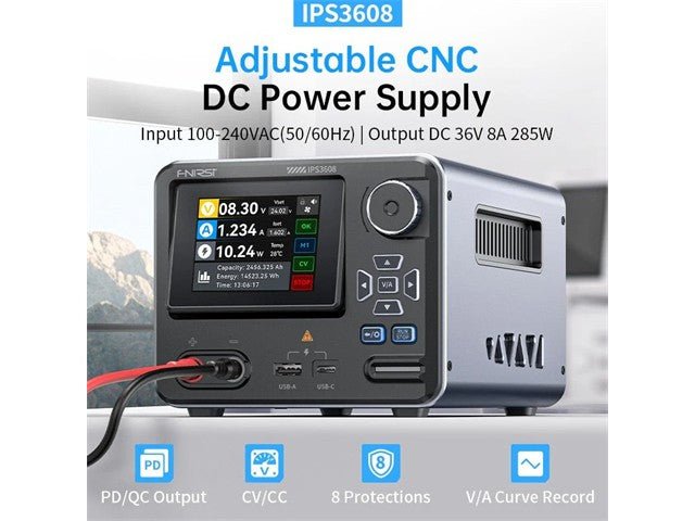FNIRSI IPS3608 PROG PSU 36V/8A - Power Supplies - 