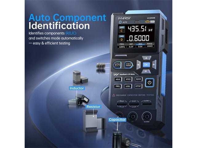 FNIRSI LC1020E PREC LCR METER - Multimeters & Voltmeters - 