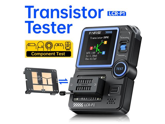 FNIRSI LCR - P1 TRANS/CAP TESTER - Component Testers - 