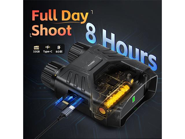 FNIRSI NVS40 BINOC NIGHT VISION - Cameras, Game Controllers, Headphones & Speakers - 