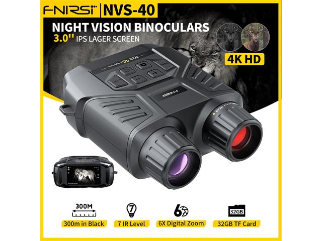 FNIRSI NVS40 BINOC NIGHT VISION - Cameras, Game Controllers, Headphones & Speakers - 