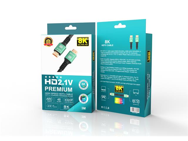 HDMI-HDMI 1.5M 8K PREMIUM PST T1 - -