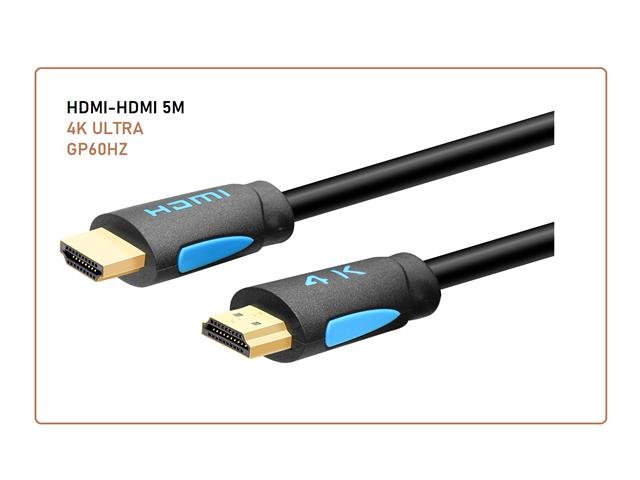 HDMI - HDMI 5M 4K ULTRA GP60HZ - Computer Network Leads - 