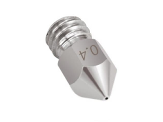 HKD 3D S/STEEL EXTR NOZZLE 0,4MM - 3D Printer Accessories -