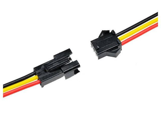 HKD 3PIN LOCK JST M&F CAB - 5/PKT - IoT Cables - 
