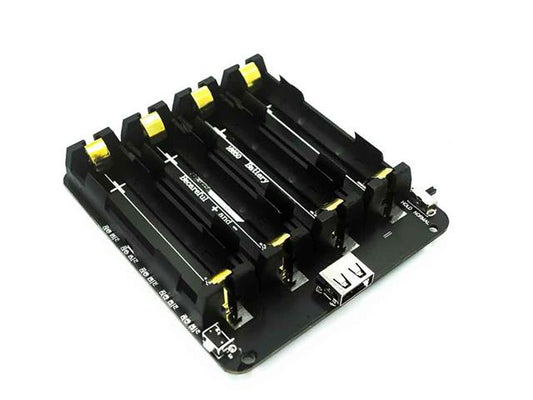HKD 4X18650 USB BATT HOLDER/CHRG - Power, Battery & Solar -