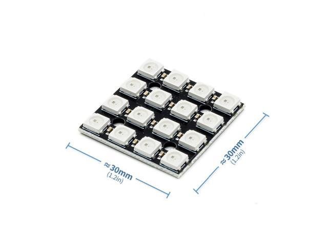 HKD 4X4 NEOPIXEL MATRIX-WS2812B - LED Displays - CMU 4X4 NEOPIXEL MATRIX-WS2812B