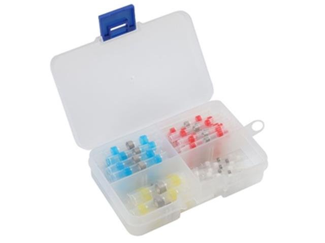 HKD 50PC SOLDER BUTT CONNECT KIT - Cable Lugs, Terminals & Splices - 
