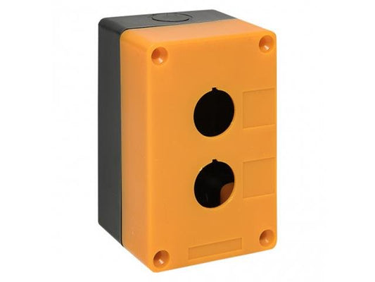 HKD BX2 - 22 IP65 PB ENCLOSURE YEL - Plastic Enclosures - 