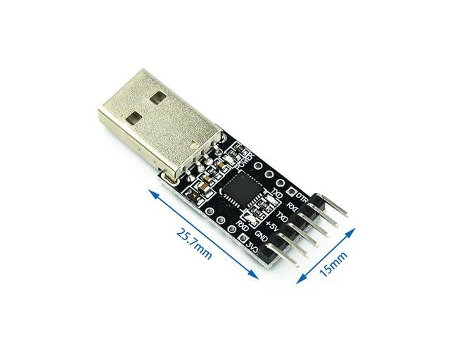 HKD CP2102 USB2.0 TTL UART MODUL - Breakout boards / Shields / Modules - 