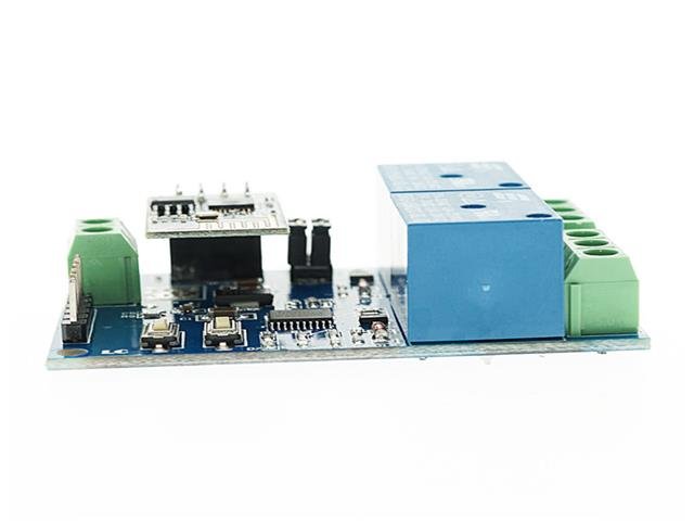 HKD ESP8266 RELAY 2CH 5V 10A - ESP8266 & ESP32 Modules - BMT ESP8266 5V DUAL RELAY WIFI