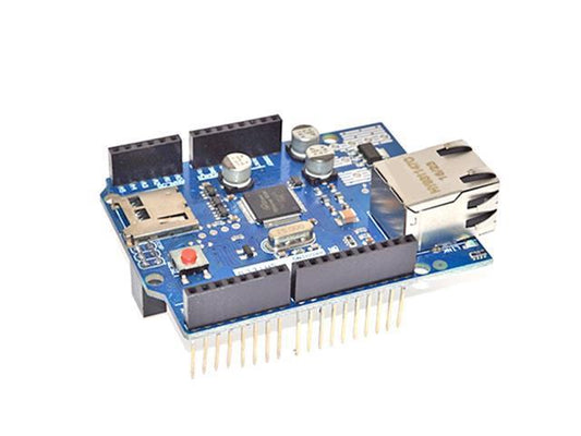 HKD ETHERNET SHIELD W5100 R3 - Breakout boards / Shields / Modules - BMT ETHERNET SHIELD W5100 R3