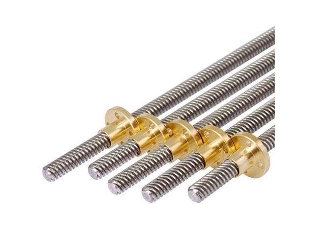 HKD M8 LEAD SCREW+NUT 300MM - 3D Printer Accessories -