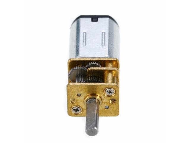 HKD N20 GEAR MOTOR 100RPM@6V - Motors, Motor Drivers & Controllers - CMU N20 GEAR MOTOR 100RPM@6V