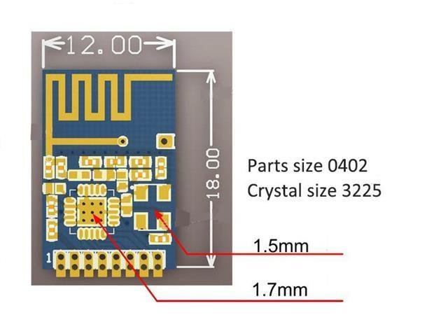 HKD NRF24L01+ TRANSCEIVER MODULE - Communications -
