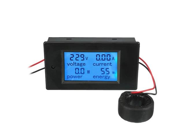 HKD POWER METER 80-260V/100A BLU - Panel Meters -